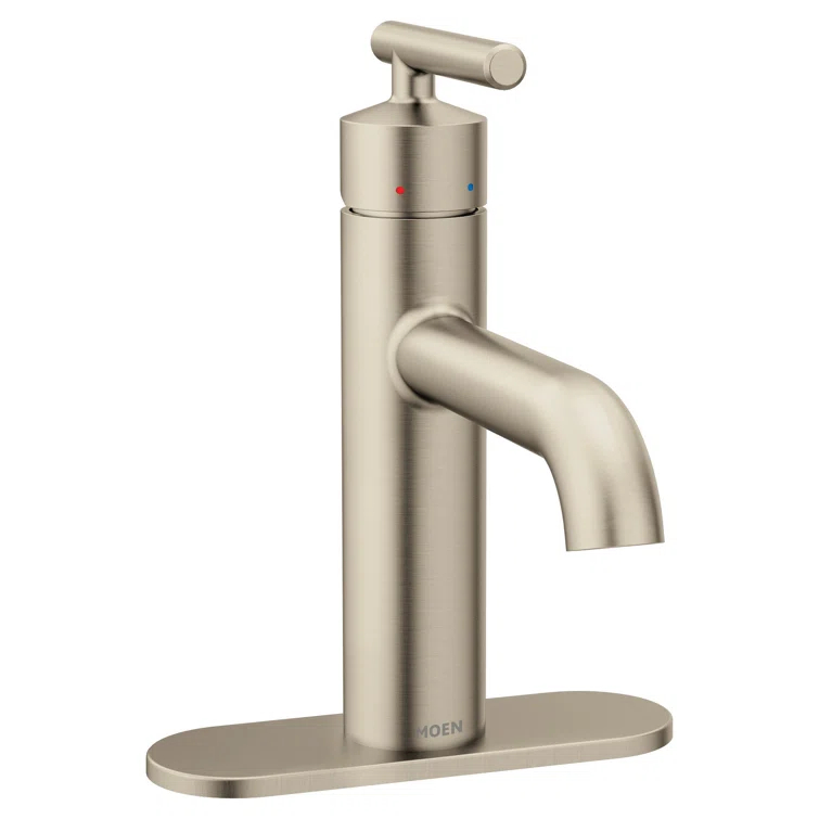Gibson Single Hole Bathroom Faucet with Drain Assembly