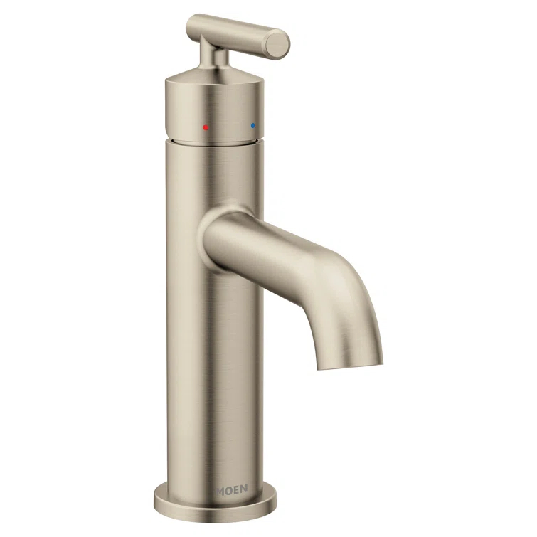 Gibson Single Hole Bathroom Faucet with Drain Assembly