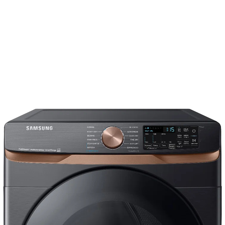 Samsung 7.5 cu. ft. Smart Electric Dryer with Steam Sanitize+ and Sensor Dry