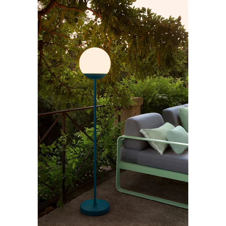 Mooon 53'' Battery Powered Integrated LED Outdoor Floor Lamp