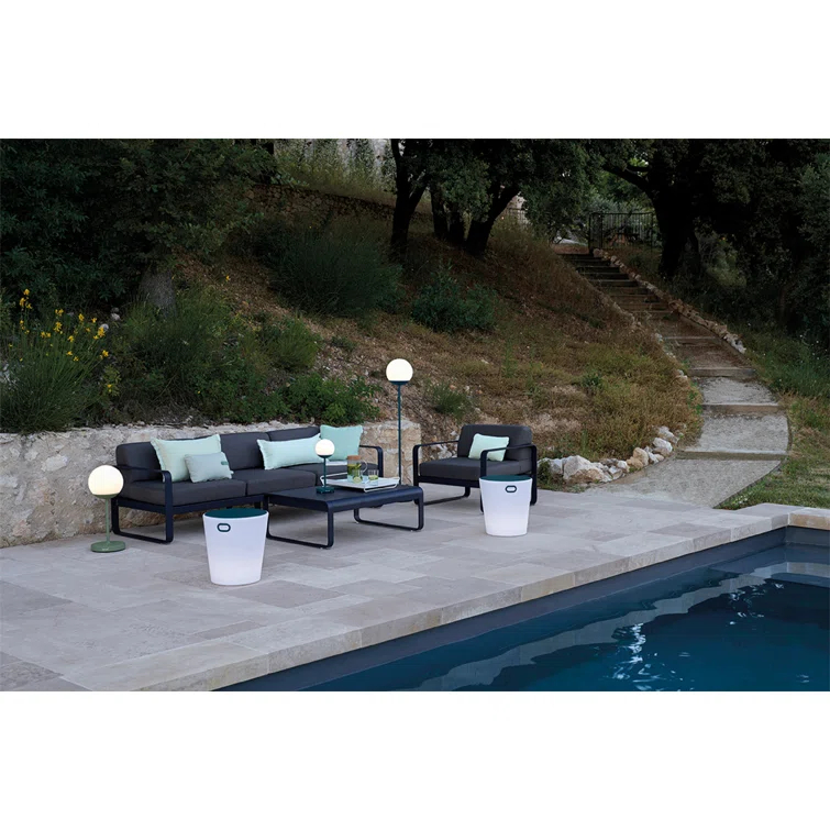 Mooon 53'' Battery Powered Integrated LED Outdoor Floor Lamp