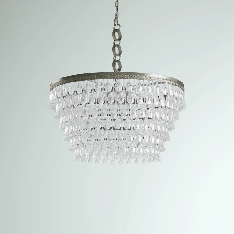 Willa Arlo™ Interiors Beno 6 - Light Dimmable Tiered Chandelier