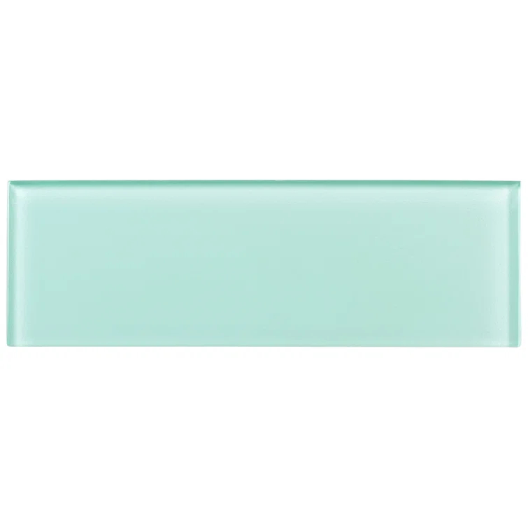 Enchant-Elle 4-in. x 12-in. Subway Polished Glass Wall & Floor Tile