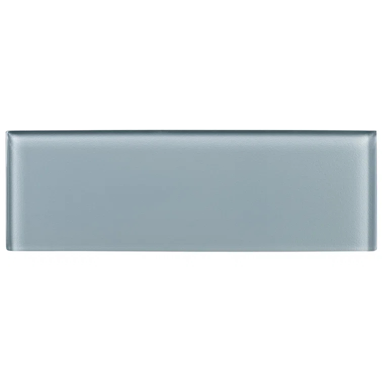 Enchant-Elle 4-in. x 12-in. Subway Polished Glass Wall & Floor Tile