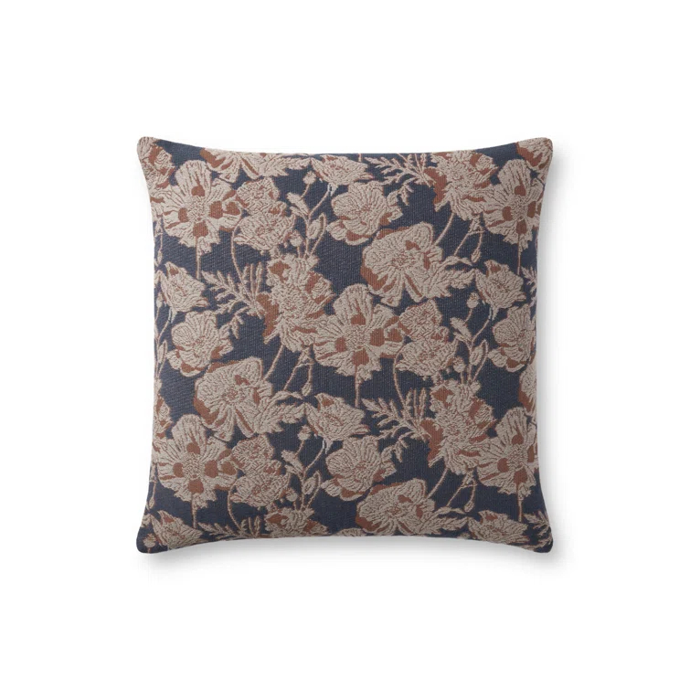 Matilda Pillow x Chris Loves Julia x Loloi - Blue and Brown