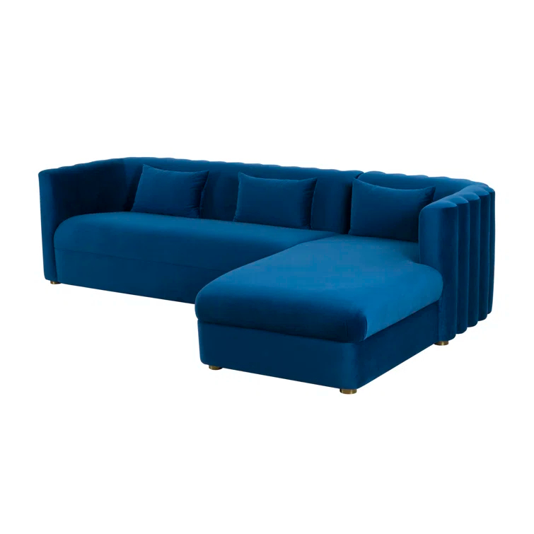 Velvet Sectional