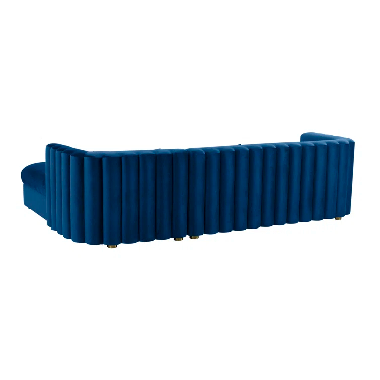 Velvet Sectional