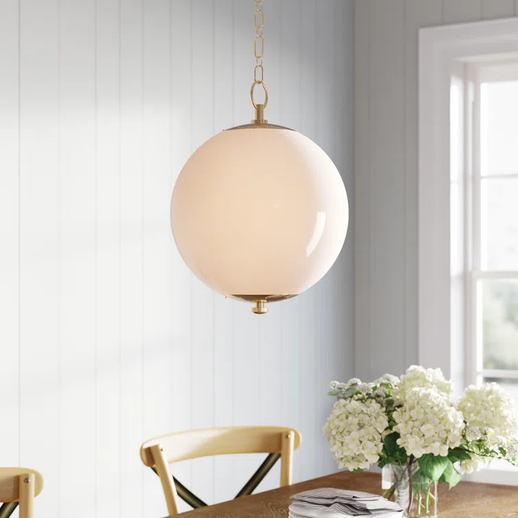 Kikki Pendant Light - Aged Brass / Small