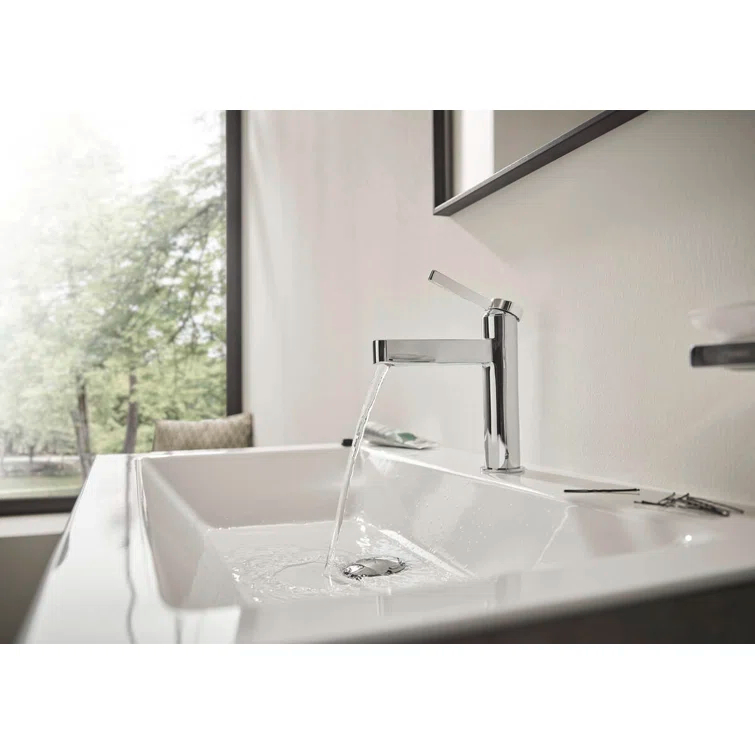 hansgrohe Finoris Single-Hole Faucet 110 with Pop-Up Drain, 1.2 GPM
