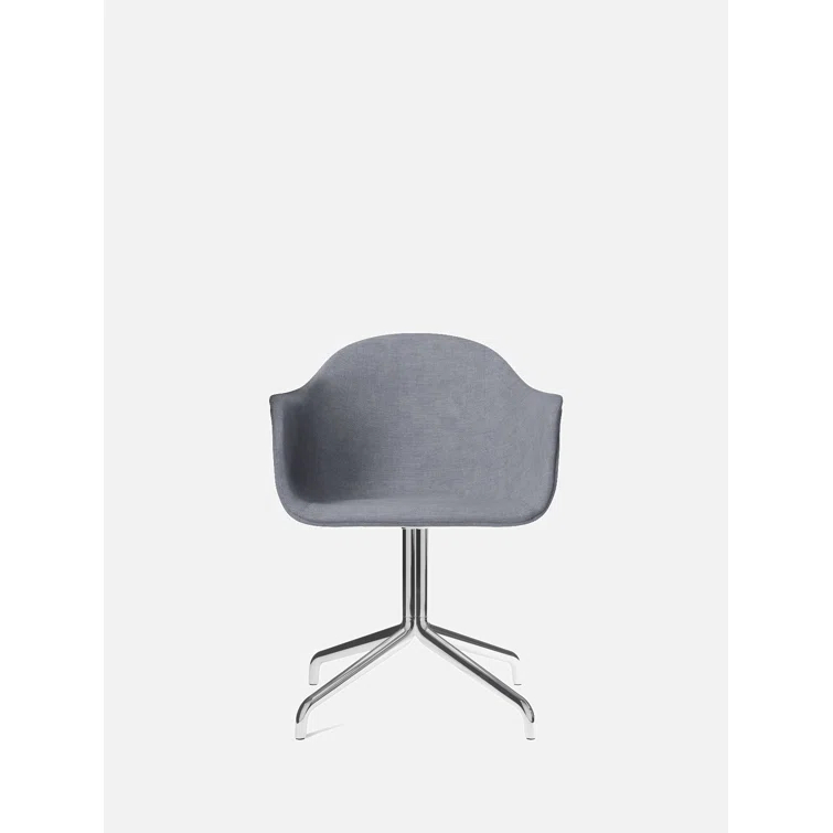 Audo Fiord Wool and Polished Aluminum Task Chair