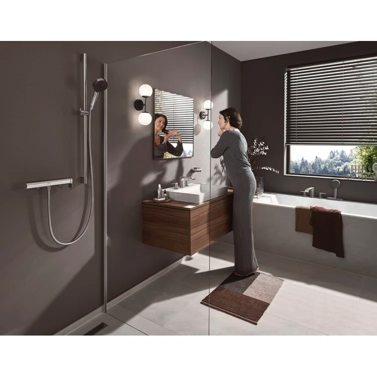 Hansgrohe Vivenis Widespread Faucet 95 with Pop-UP Drain, 1.2 GPM