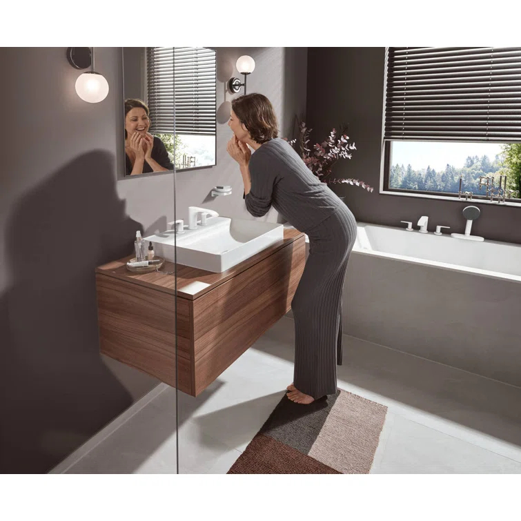 Hansgrohe Vivenis Widespread Faucet 95 with Pop-UP Drain, 1.2 GPM