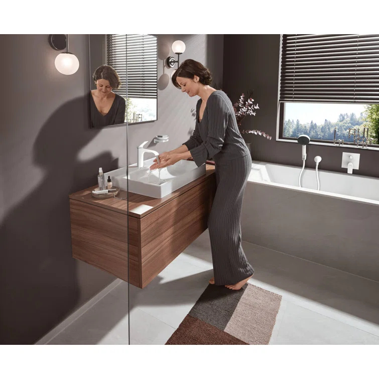 Hansgrohe Vivenis Single-hole Faucet 110 with Pop-Up Drain, 1.2 GPM