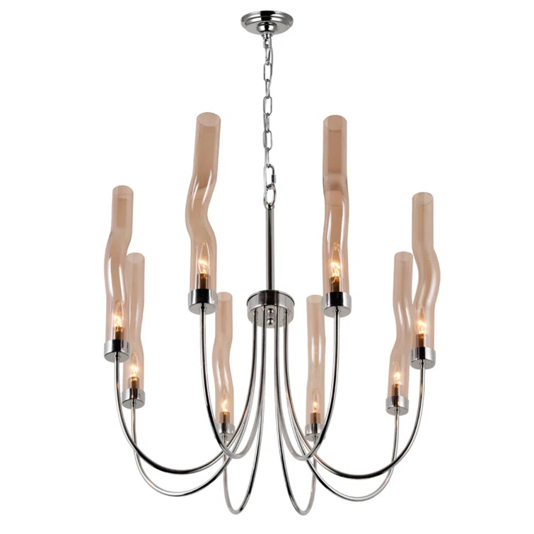 8 - Light Dimmable Classic / Traditional Chandelier