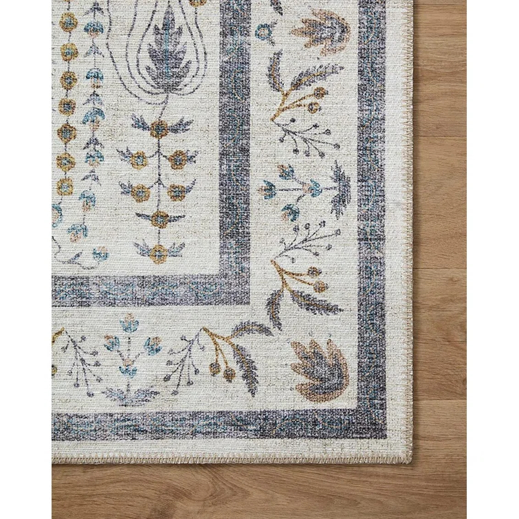 Rifle Paper Co. x Loloi Maison Wisteria Cream Rug