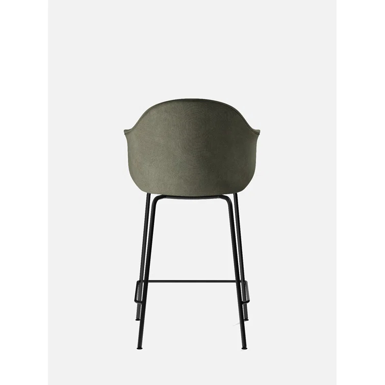 Harbour 23.2" Metal Frame Chair with Fiord Wool Upholstery