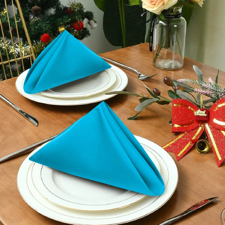 Poly Cotton Enrich Twill Cloth Napkins (Set of 12)