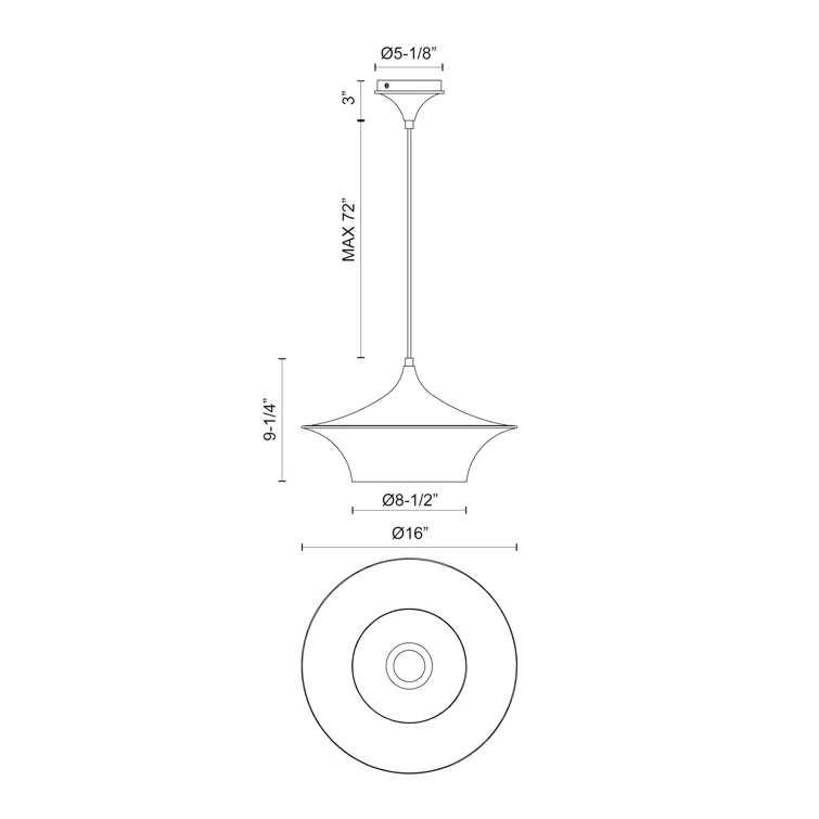 Alexia 1 - Light Single Pendant