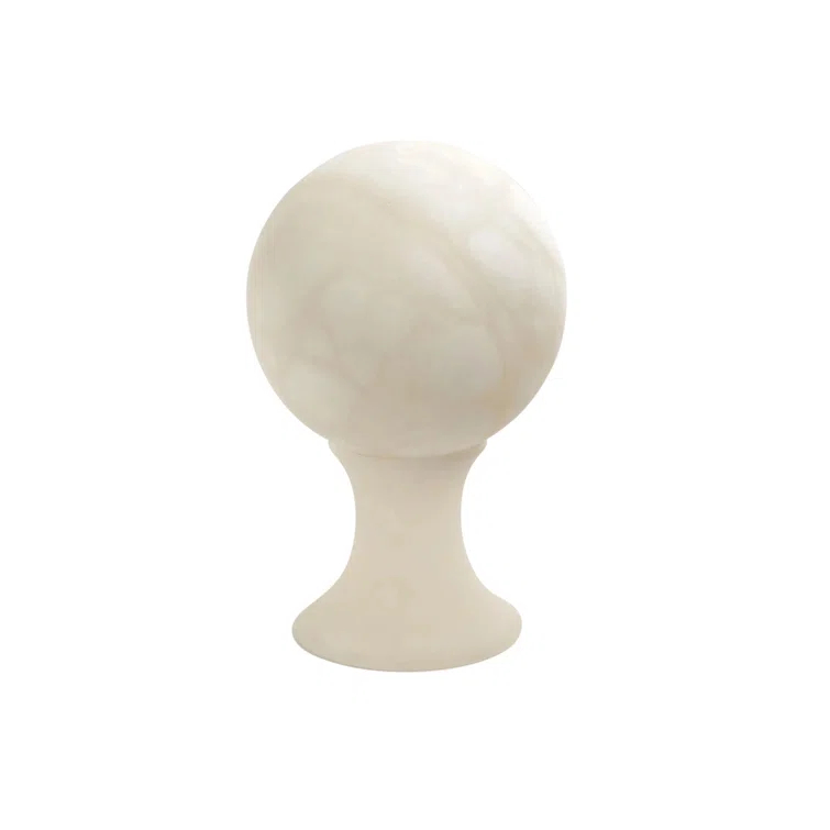 Global Views Alabaster Sphere Stand
