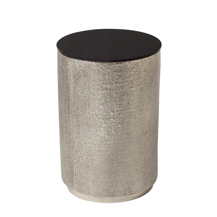 Hemp Etched Barrel Table