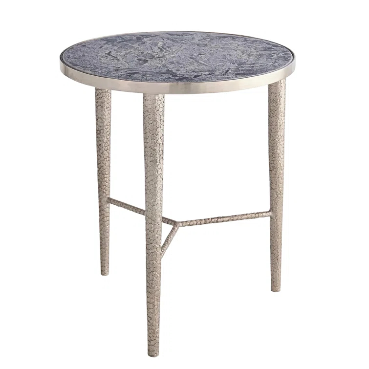 Hammered End Table