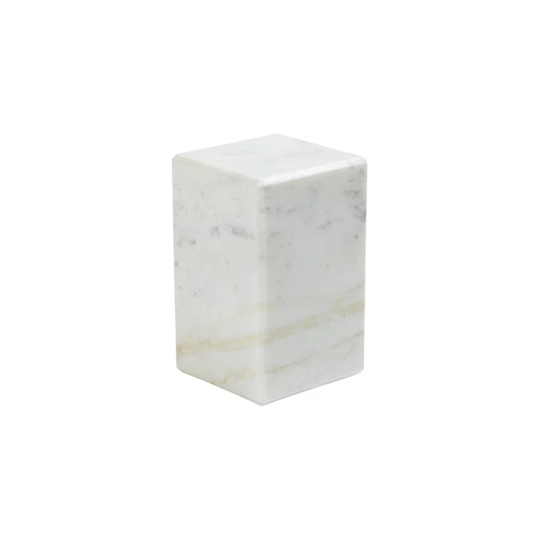Global Views Marble Mini Pedestal/Riser