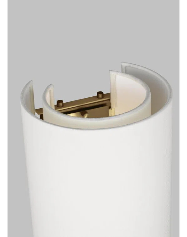 Sawyer Burnished Brass 14" Wall Sconce