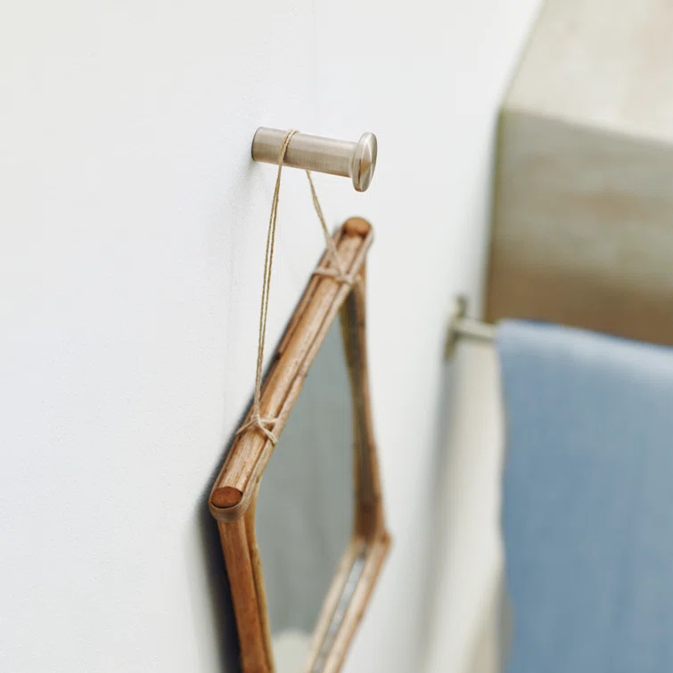 Matte Black Modern Wall Mount Single Hook