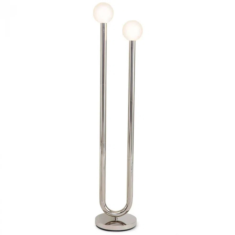 Happy Floor Lamp by Regina Andrew - Polished Nickel