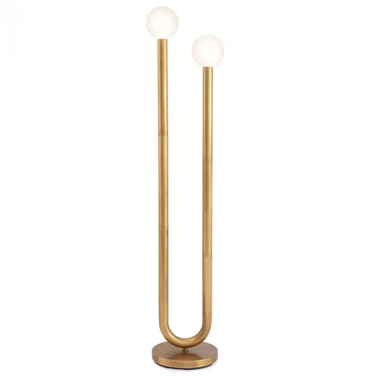 Happy Floor Lamp by Regina Andrew - Natural Brass