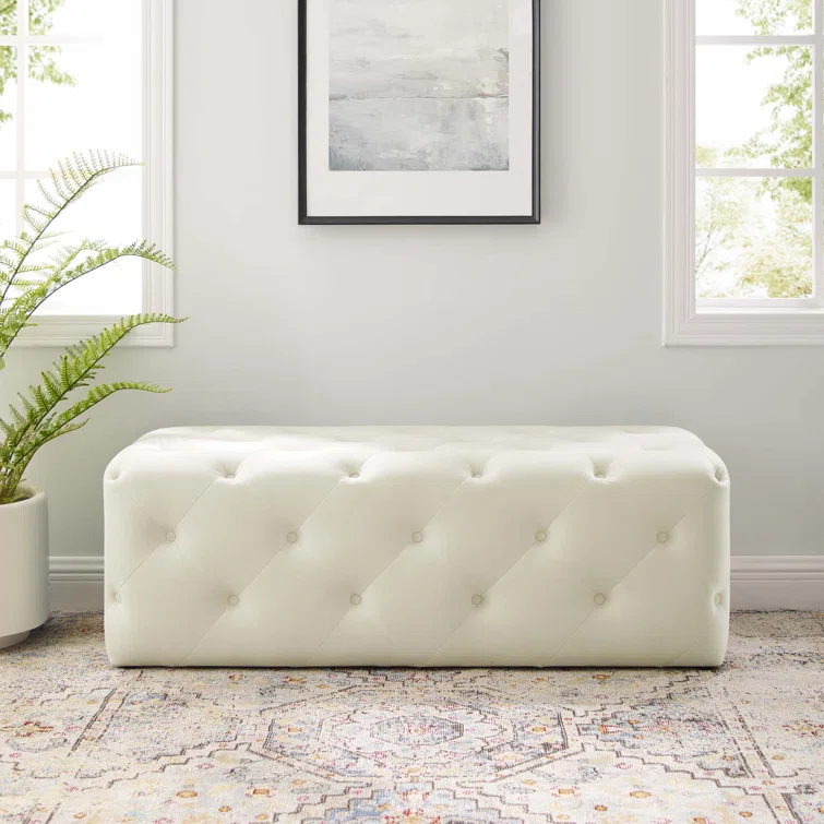 Modway Amour Tufted Button Entryway Bench