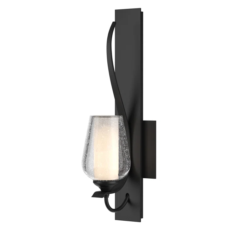 Flora Steel Armed Sconce
