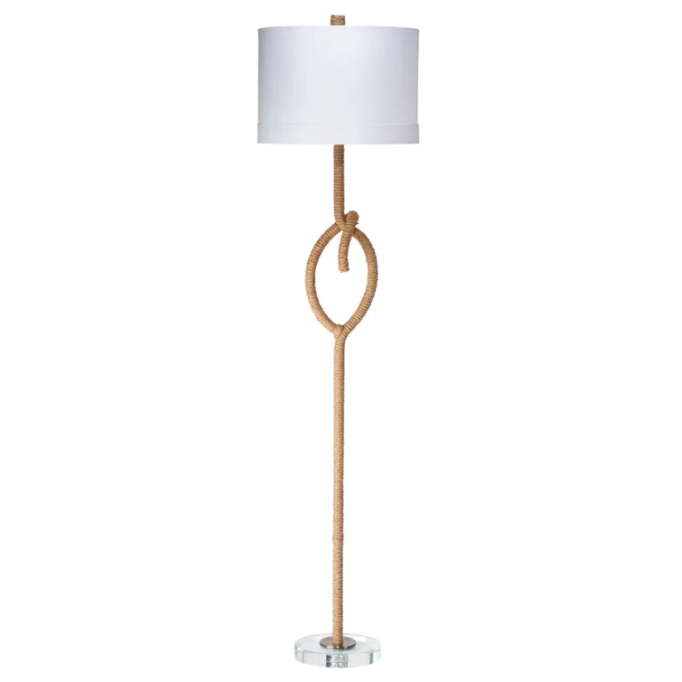 Jamie Young Company 70'' Natural/Clear Novelty Floor Lamp