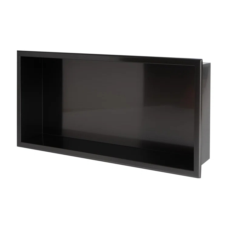 Adhesive Stainless Steel Shower Shelf