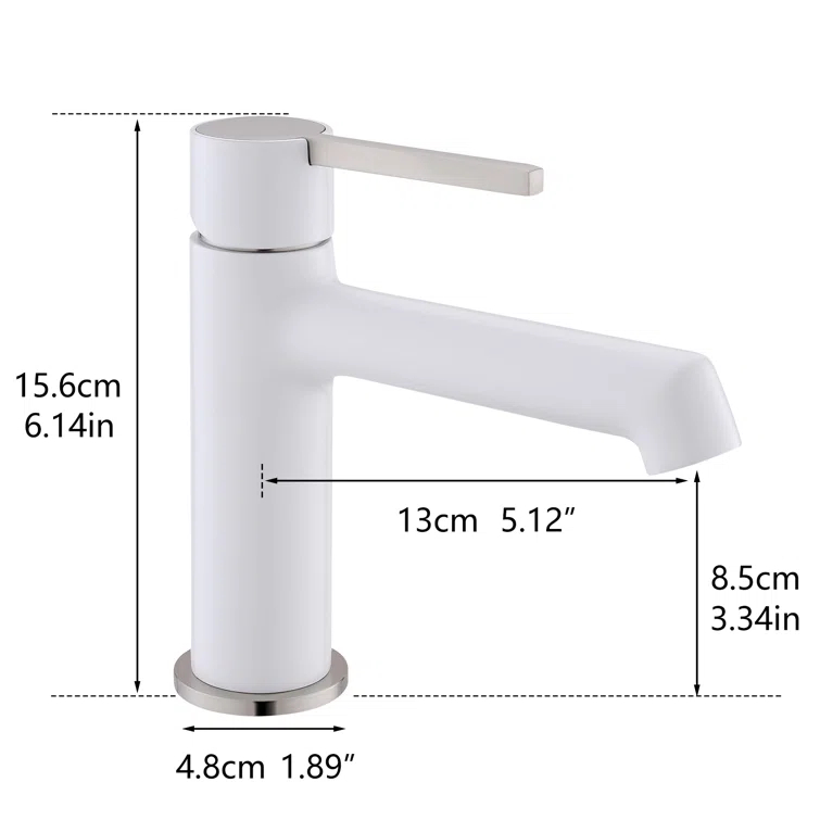 Single-Hole Single-handle Bathroom Faucet