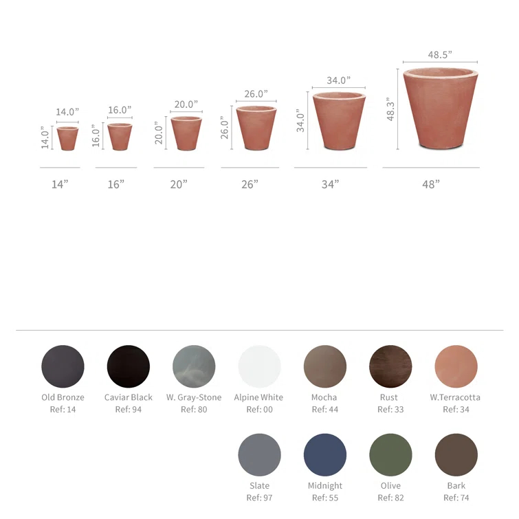 Madison Double Walled Modern Plant Pot