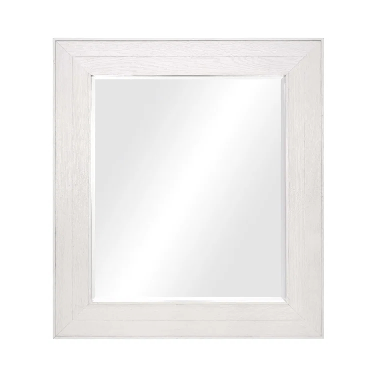 Rustic Beveled Bathroom Mirror