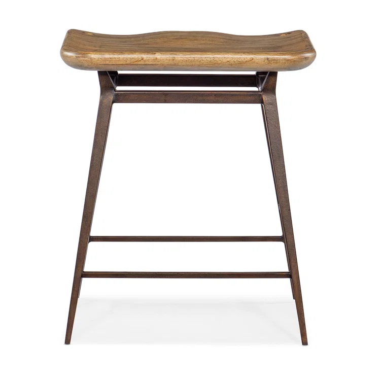 Hooker Furniture Big Sky Counter Stool with Metal Frame