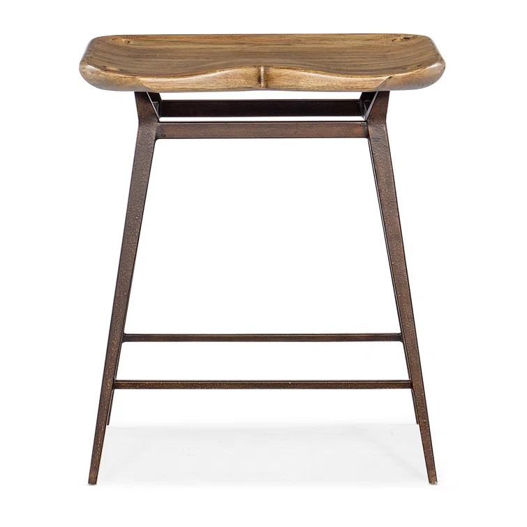 Hooker Furniture Big Sky Counter Stool with Metal Frame