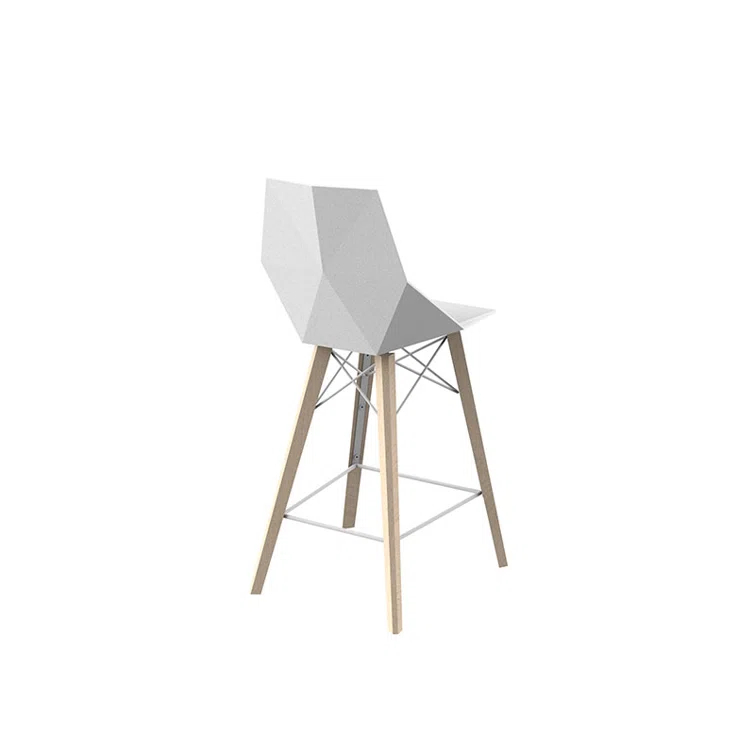 Faz Wood - Counter Stool - Set Of 4 - Basic/Injection