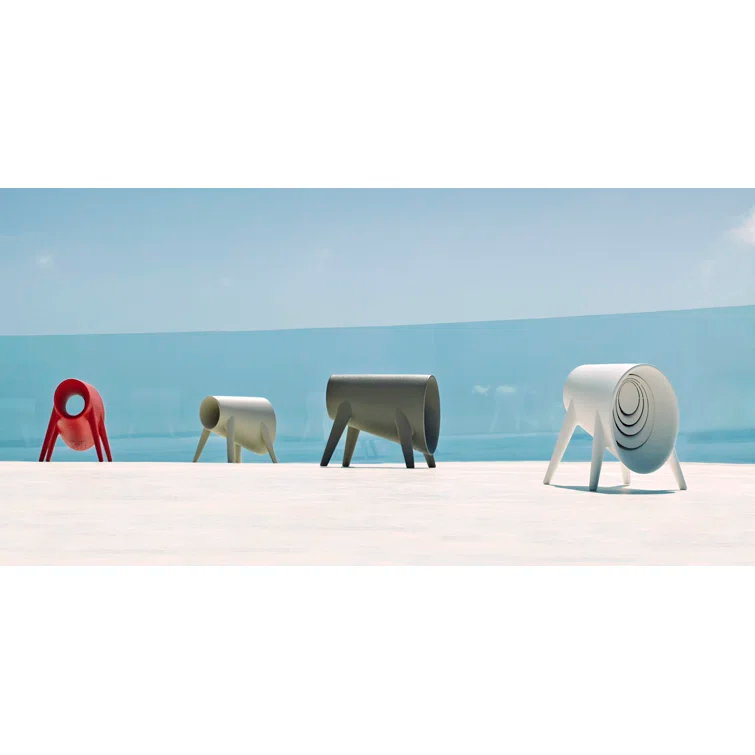 Bum Bum Plastic Decorative Stool