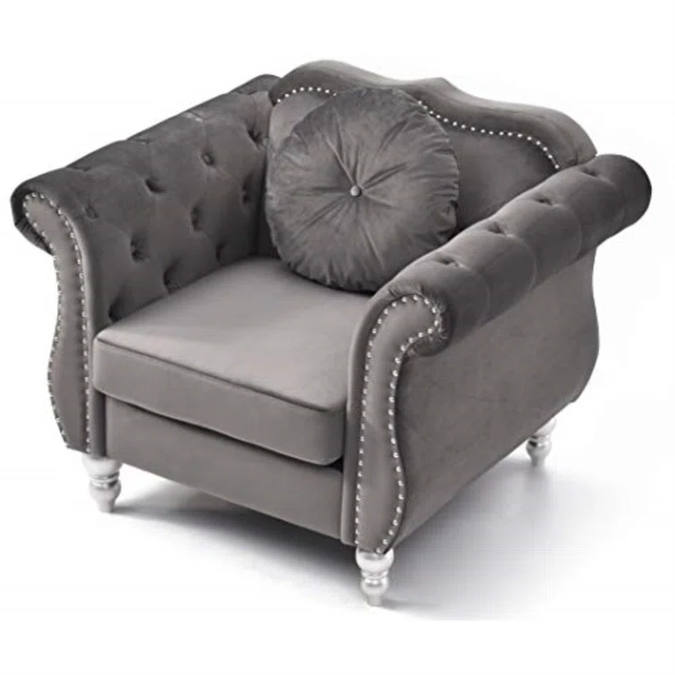 Hollywood Velvet Armchair