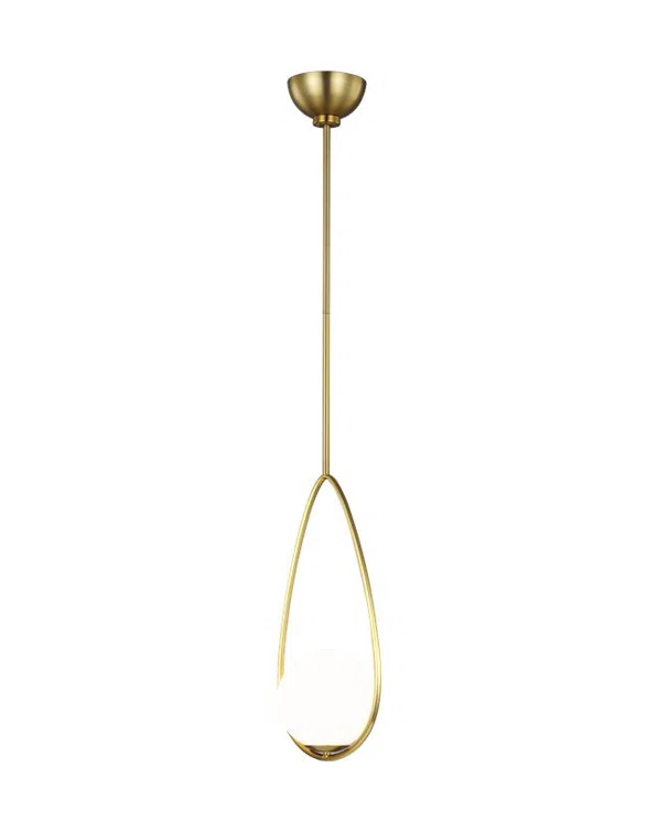 Galassia Pendant Light by AERIN - Burnished Brass / 9.5"W