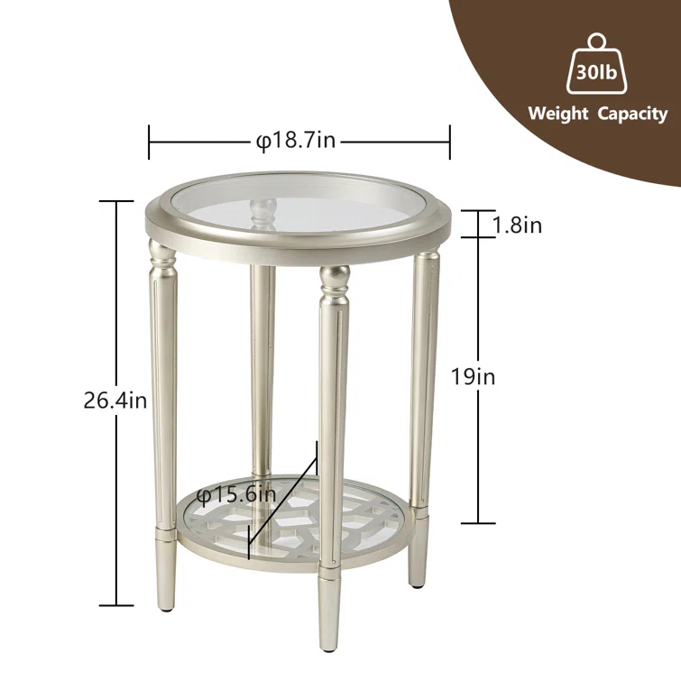 Diasha End Table Set (Set of 2)