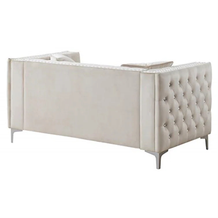 Tina 63'' Velvet Loveseat
