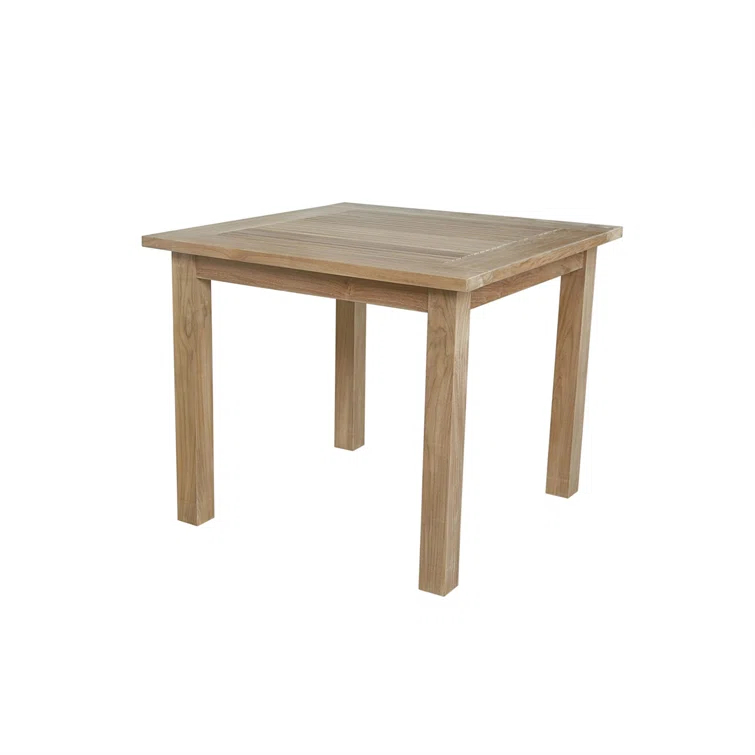 Anderson Teak Bahama 35" Square Table Small Slats