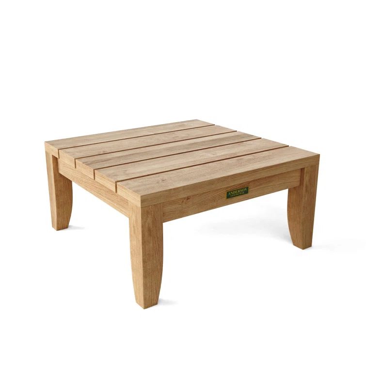 Anderson Teak Square Teak Outdoor Side Table