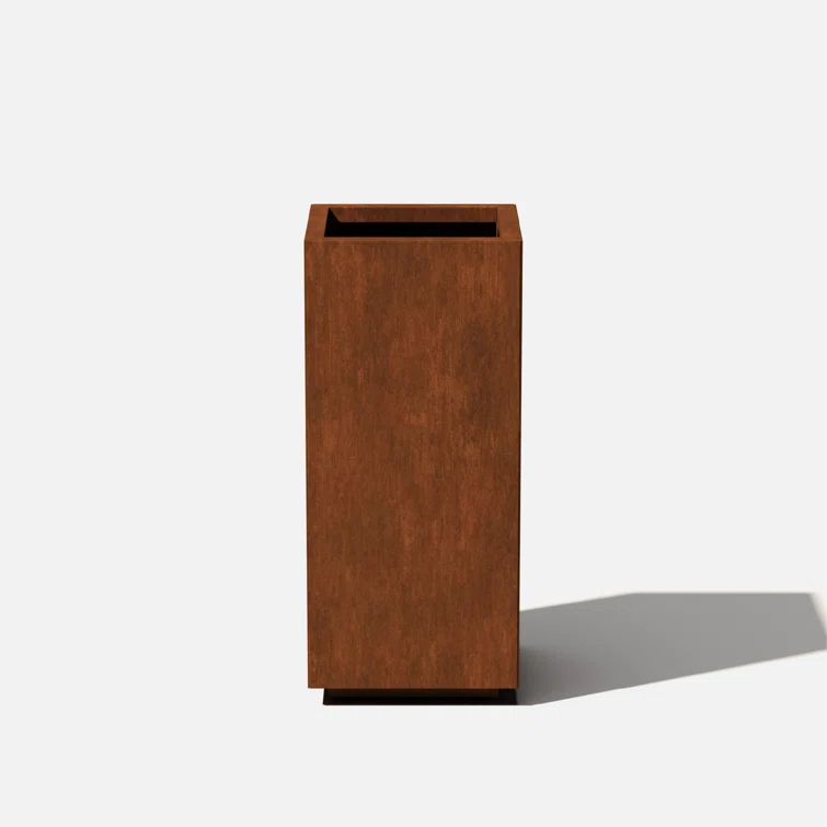 Corten Steel Series Pedestal Planter