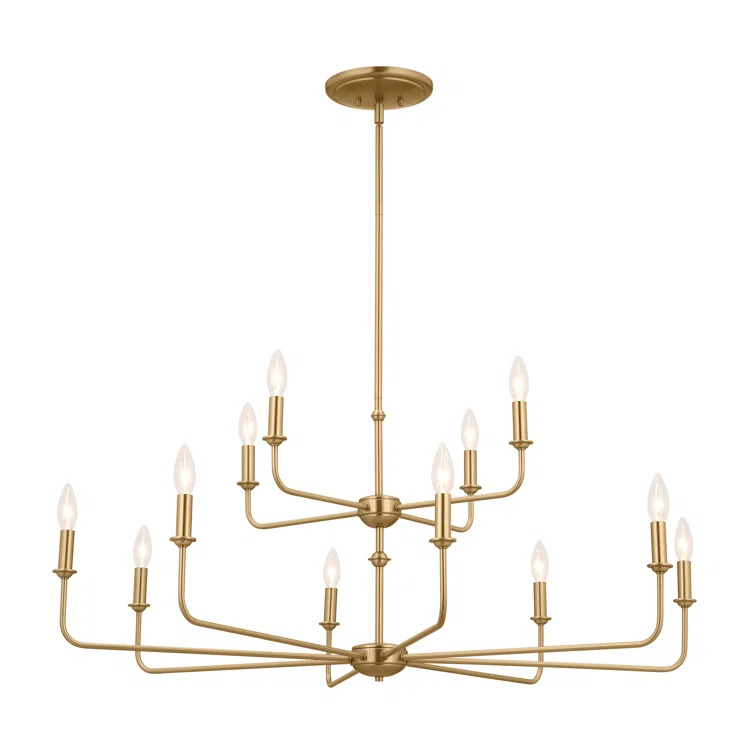 Kichler Lighting 12 - Light Dimmable Classic / Traditional Chandelier