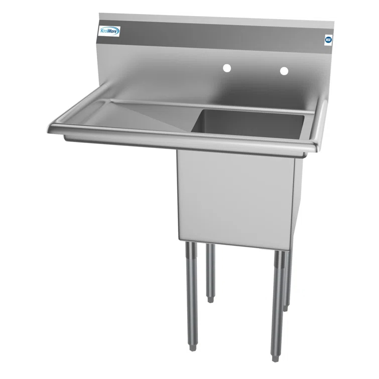 33" x 21" Freestanding Service Sink